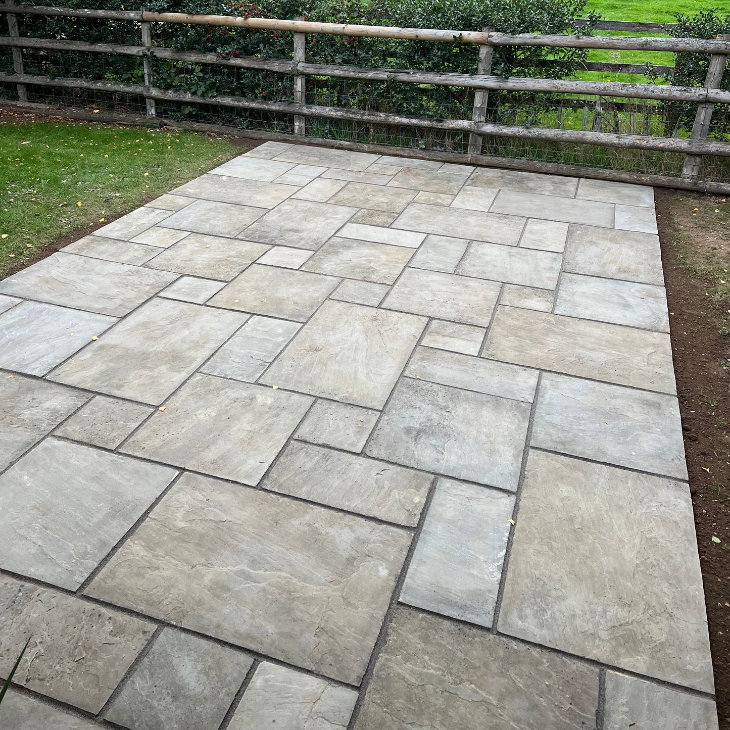 Kandla Grey Natural Indian Sandstone Patio