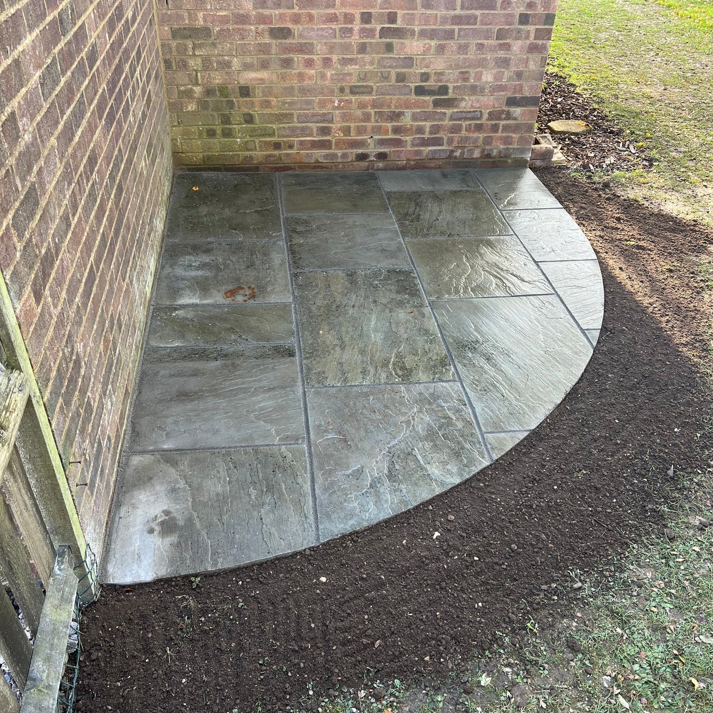 Kandla Grey Indian Sandstone Patio