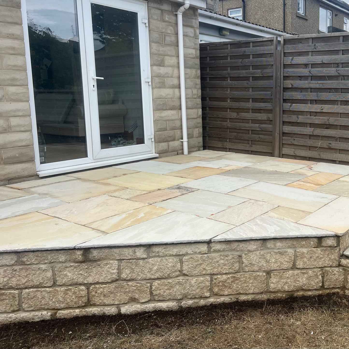Sunset Buff Indian Sandstone Patio