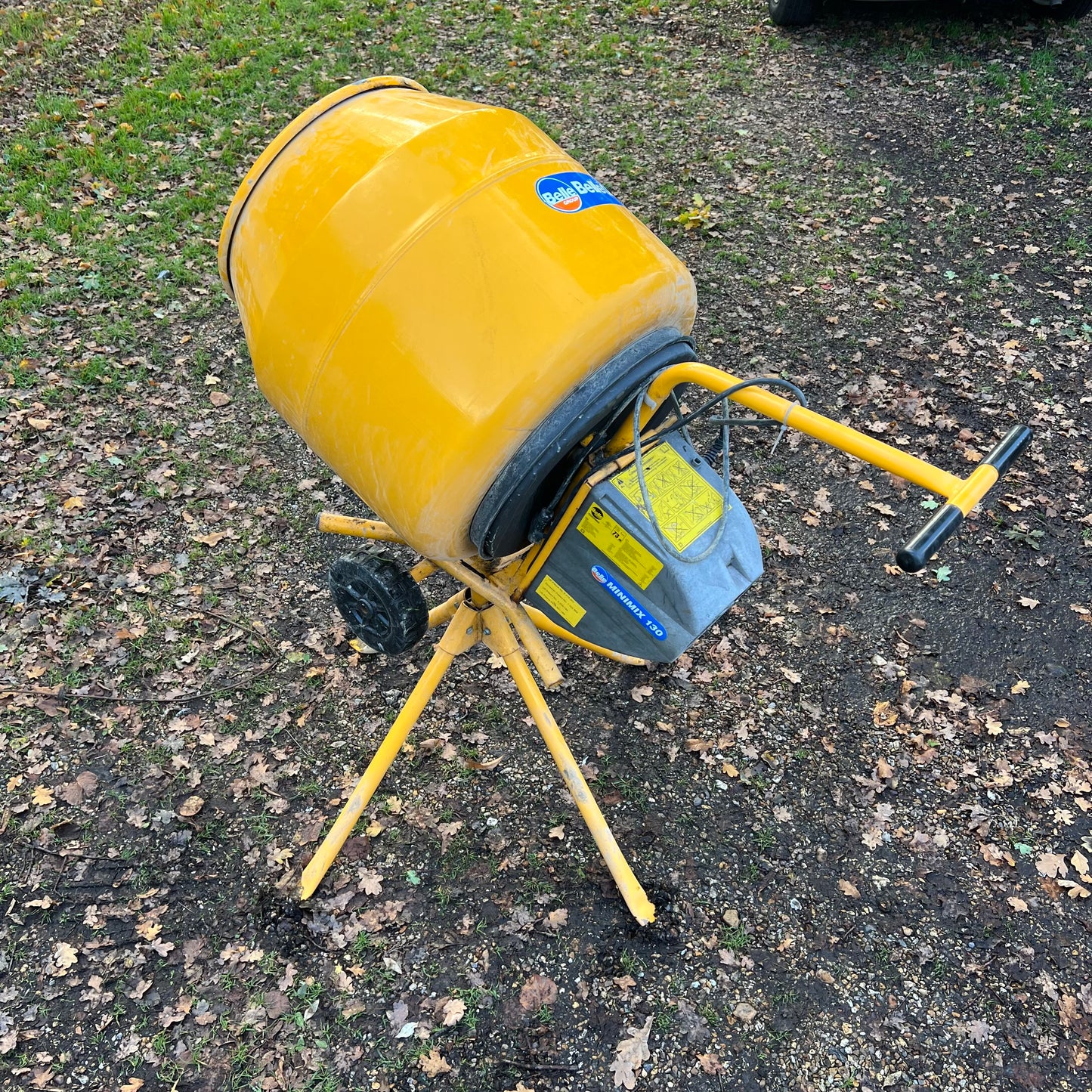 Belle Mini Mix 130L Cement Mixer 230V Hire